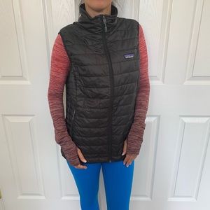 Patagonia Women's Size Large Nano Puff Vest Black